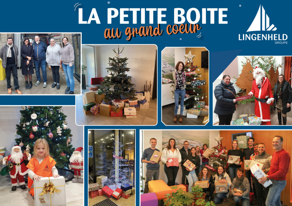 Les boîtes de noël solidaires