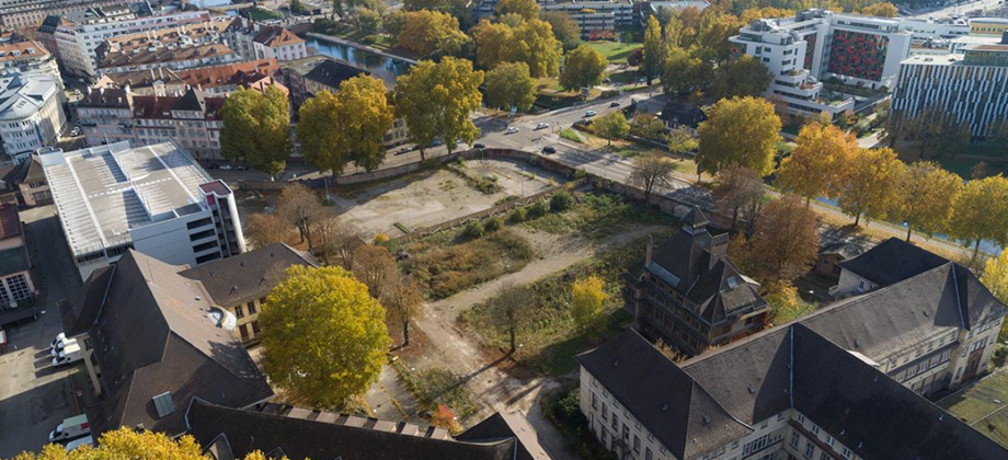 Curage et démolition partielle de l’ancien bâtiment ORL de l’hôpital civil à Strasbourg – Projet NEXTMED