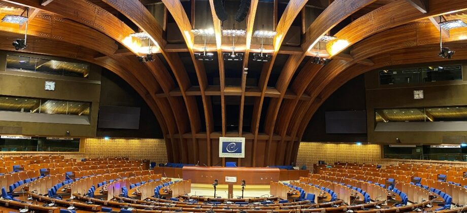 CONSEIL DE L’EUROPE – Rénovation de l’Hémicycle