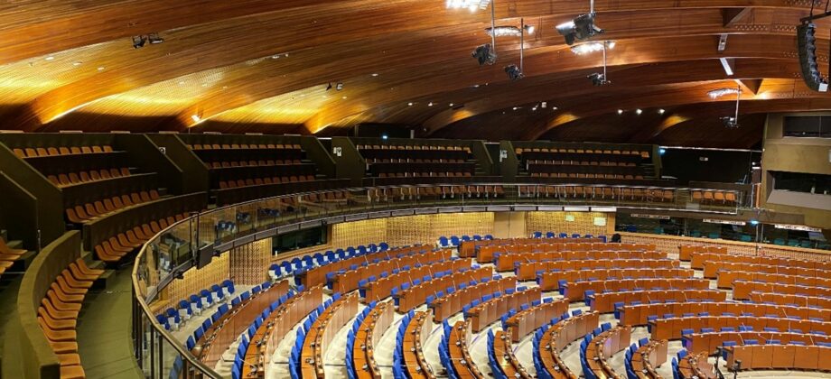 CONSEIL DE L’EUROPE – Rénovation de l’Hémicycle