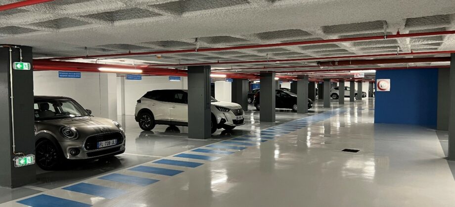 CONSEIL DE L’EUROPE – Rénovation des parkings du sous-sol