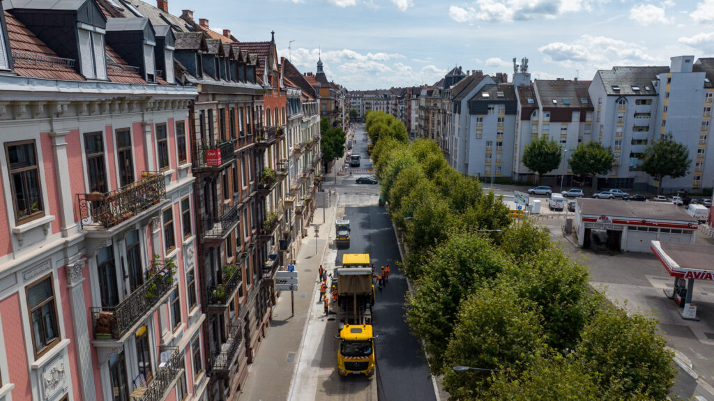 Chantier Travaux Publics - BHNS