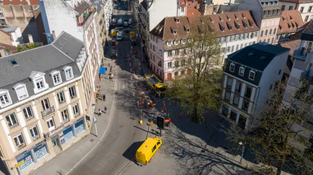 Chantier RING VELO - LINGENHELD Travaux Publics