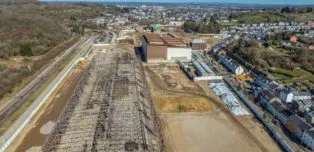 Chantier à Dudelange – Dépollution, déconstruction et terrassement